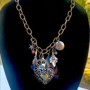 One of a kind charm necklace